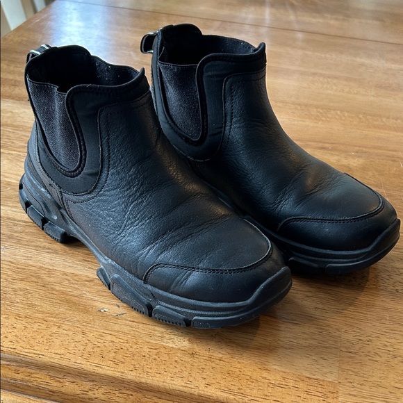 Skechers Shoes - Skechers 44321 Trek Fest Ankle Boot Black Leather Size 8